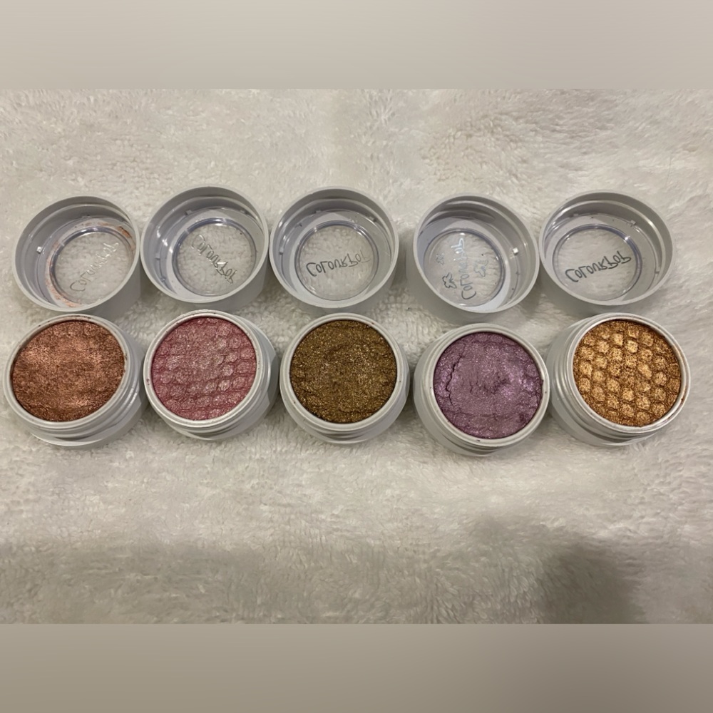 colourpop cosmetics super shock eyeshadows